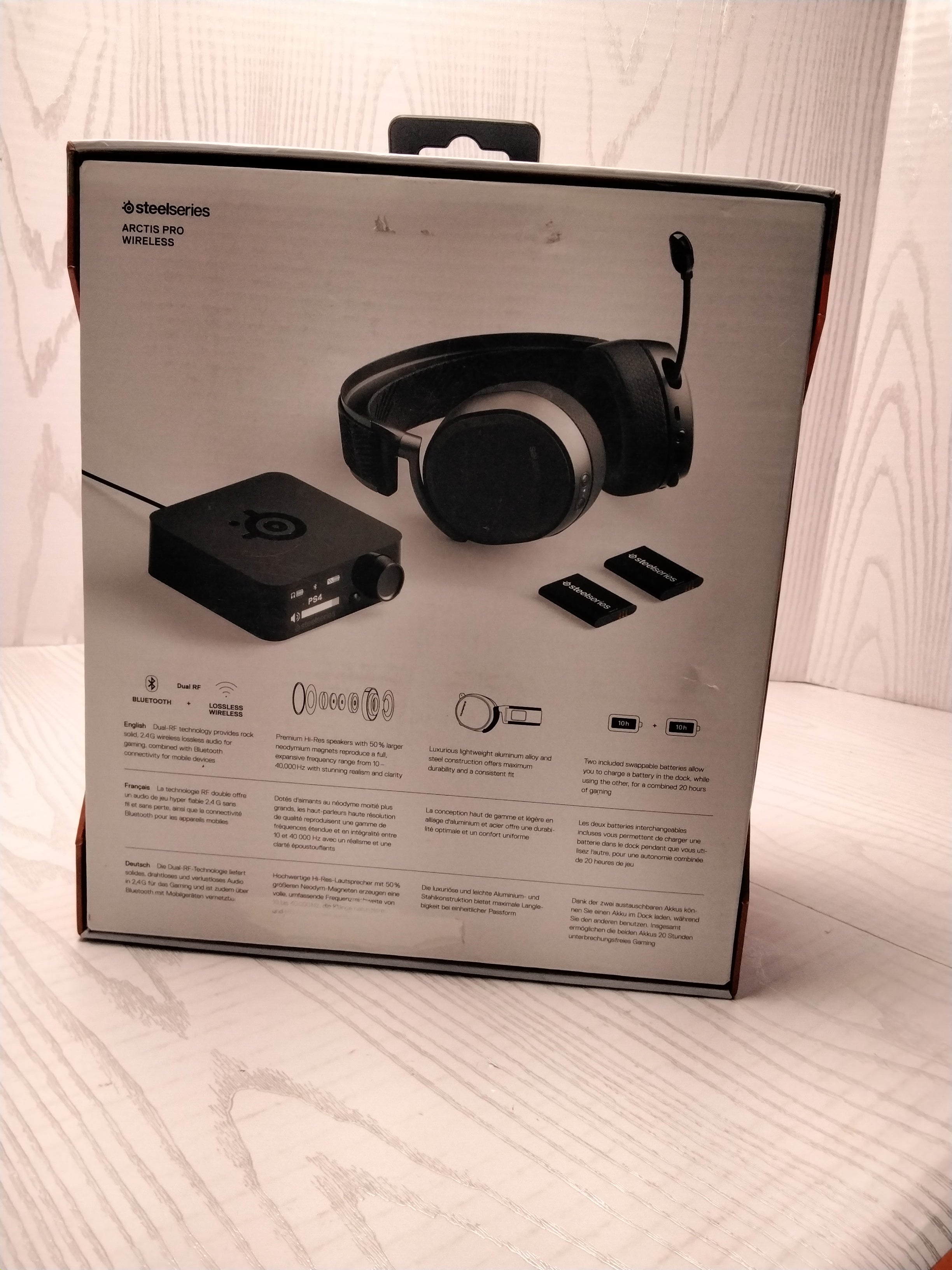 SteelSeries Arctis Pro Wireless Gaming Headset - Bluetooth for PS5/PS4 and PC (7869158883566)